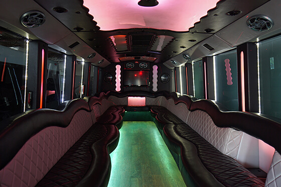 luxury limo for exclusive bachelorette party